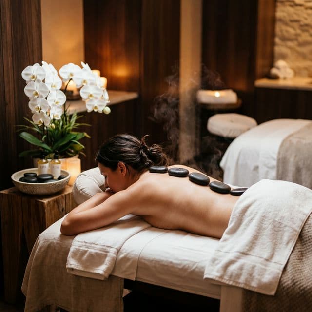 Hot Stone Treatment